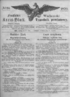 Fraustädter Kreisblatt. 1870.06.17 Nr24