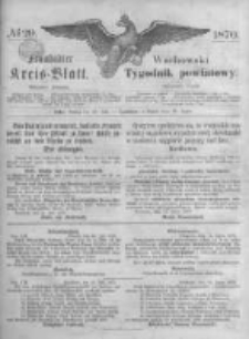 Fraustädter Kreisblatt. 1870.07.22 Nr29