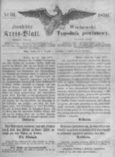 Fraustädter Kreisblatt. 1870.08.05 Nr31