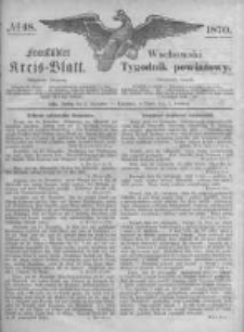 Fraustädter Kreisblatt. 1870.12.02 Nr48