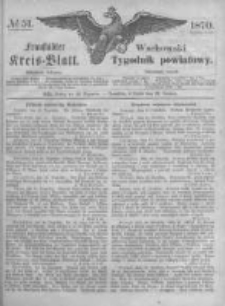 Fraustädter Kreisblatt. 1870.12.23 Nr51