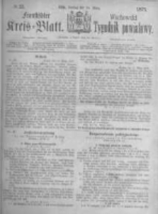 Fraustädter Kreisblatt. 1871.03.24 Nr12