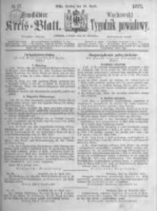 Fraustädter Kreisblatt. 1871.04.28 Nr17