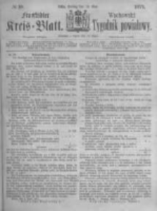 Fraustädter Kreisblatt. 1871.05.12 Nr19
