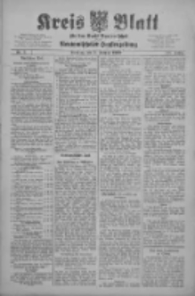 Kreis Blatt f&uuml;r den Kreis Neutomischeler zugleich Hopfenzeitung 1909.01.05 Jg.28 Nr2