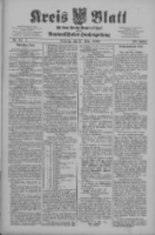 Kreis Blatt f&uuml;r den Kreis Neutomischeler zugleich Hopfenzeitung 1909.03.23 Jg.28 Nr24