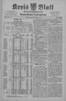 Kreis Blatt f&uuml;r den Kreis Neutomischeler zugleich Hopfenzeitung 1909.03.26 Jg.28 Nr25