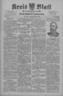 Kreis Blatt f&uuml;r den Kreis Neutomischeler zugleich Hopfenzeitung 1909.03.30 Jg.28 Nr26