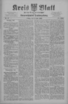 Kreis Blatt f&uuml;r den Kreis Neutomischeler zugleich Hopfenzeitung 1909.04.02 Jg.28 Nr27