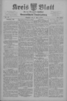 Kreis Blatt f&uuml;r den Kreis Neutomischeler zugleich Hopfenzeitung 1909.04.14 Jg.28 Nr30
