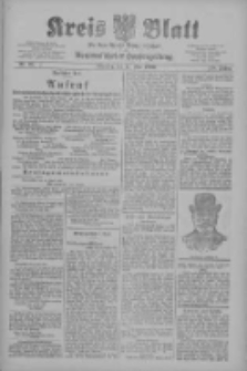 Kreis Blatt f&uuml;r den Kreis Neutomischeler zugleich Hopfenzeitung 1909.05.11 Jg.28 Nr38