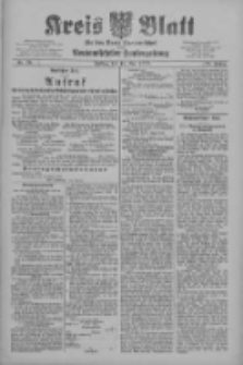 Kreis Blatt für den Kreis Neutomischeler zugleich Hopfenzeitung 1909.05.14 Jg.28 Nr39
