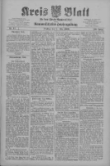 Kreis Blatt f&uuml;r den Kreis Neutomischeler zugleich Hopfenzeitung 1909.05.21 Jg.28 Nr41