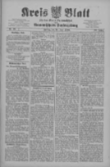 Kreis Blatt f&uuml;r den Kreis Neutomischeler zugleich Hopfenzeitung 1909.06.18 Jg.28 Nr49
