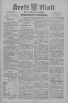 Kreis Blatt f&uuml;r den Kreis Neutomischeler zugleich Hopfenzeitung 1909.09.24 Jg.28 Nr77