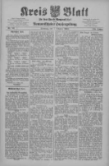 Kreis Blatt f&uuml;r den Kreis Neutomischeler zugleich Hopfenzeitung 1909.10.05 Jg.28 Nr80