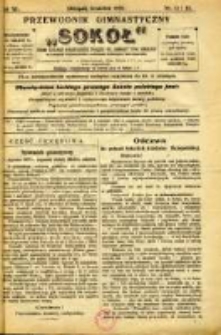 Przewodnik Gimnastyczny "Sokół": organ Dzielnicy Małopolskiej Związku Polskich Gimnastycznych Towarzystw Sokolich 1923.11/12 R.40 Nr11/12