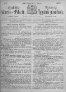 Fraustädter Kreisblatt. 1871.02.17 Nr7