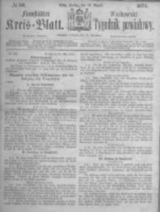 Fraustädter Kreisblatt. 1871.08.18 Nr33