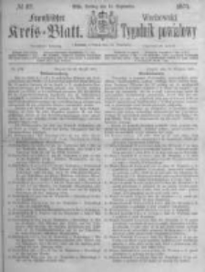 Fraustädter Kreisblatt. 1871.09.15 Nr37