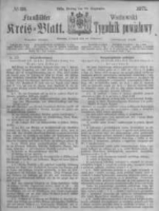 Fraustädter Kreisblatt. 1871.09.22 Nr38