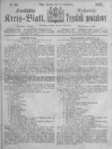 Fraustädter Kreisblatt. 1871.09.29 Nr39