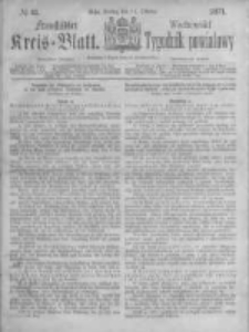Fraustädter Kreisblatt. 1871.10.13 Nr41