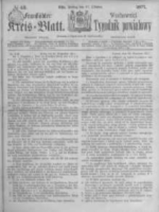 Fraust&auml;dter Kreisblatt. 1871.10.27 Nr43