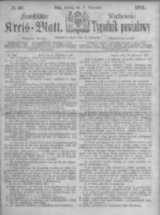 Fraustädter Kreisblatt. 1871.11.17 Nr46