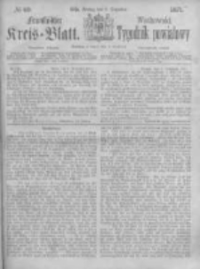 Fraustädter Kreisblatt. 1871.12.08 Nr49