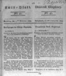 Amtsblatt der Königlichen Preussischen Regierung zu Bromberg. 1823.11.21 No.47