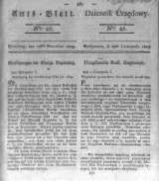 Amtsblatt der Königlichen Preussischen Regierung zu Bromberg. 1823.11.28 No.48