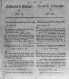 Oeffentlicher Anzeiger zum Amtsblatt No.13. der Königl. Preuss. Regierung zu Bromberg. 1823