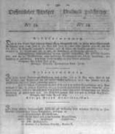 Oeffentlicher Anzeiger zum Amtsblatt No.34. der Königl. Preuss. Regierung zu Bromberg. 1823