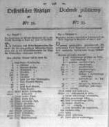 Oeffentlicher Anzeiger zum Amtsblatt No.35. der Königl. Preuss. Regierung zu Bromberg. 1823