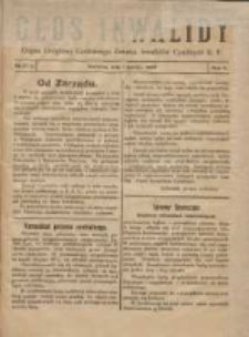 Głos Inwalidy: organ Urzędowy Centralnego Związku Inwalidów Cywilnych R.P. 1930.02/03 R.3 Nr2/3