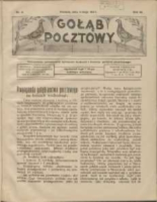 Gołąb Pocztowy: czasopismo poświęcone sprawom hodowli i tresury gołębia pocztowego 1927.05.01 R.3 Nr9