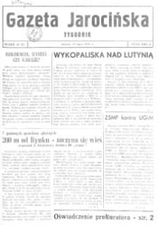 Gazeta Jarocińska 1991.07.19 Nr40(II)
