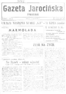 Gazeta Jarocińska 1991.07.26 Nr41(II)