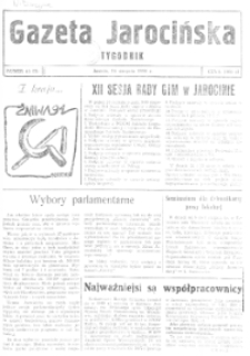 Gazeta Jarocińska 1991.08.16 Nr45(II)