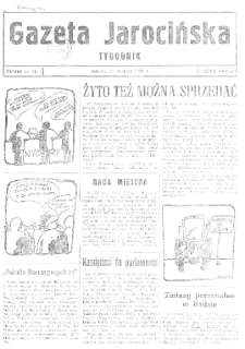 Gazeta Jarocińska 1991.08.23 Nr46(II)