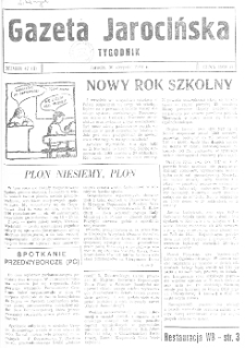 Gazeta Jarocińska 1991.08.30 Nr47(II)