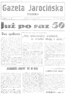 Gazeta Jarocińska 1991.09.20 Nr50(II)