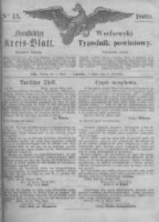 Fraustädter Kreisblatt. 1869.04.09 Nr15