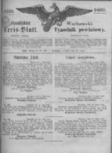 Fraust&auml;dter Kreisblatt. 1869.07.23 Nr30
