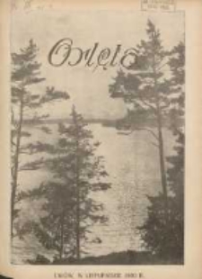 Orlęta: czasopismo młodzieży Korpusu Kadetów nr 1 we Lwowie 1930.11.11 R.3 Nr3