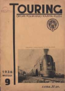 Touring: organ Polskiego Touring Klubu 1936.09 R.1(11) Nr9