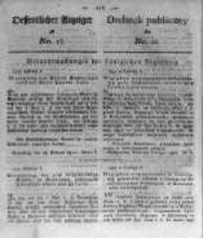 Oeffentlicher Anzeiger zu No.12 1821