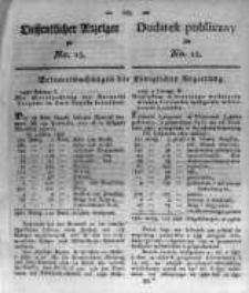 Oeffentlicher Anzeiger zu No.15 1821