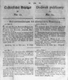 Oeffentlicher Anzeiger zu No.21 1821